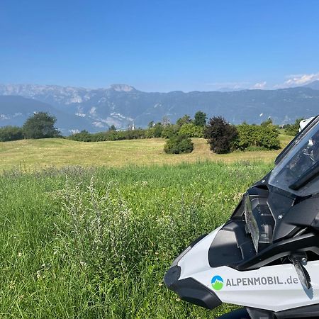 Alpen-Hostel - Apartment Talstation Mit Motorradvermietung Memmingen Exteriör bild